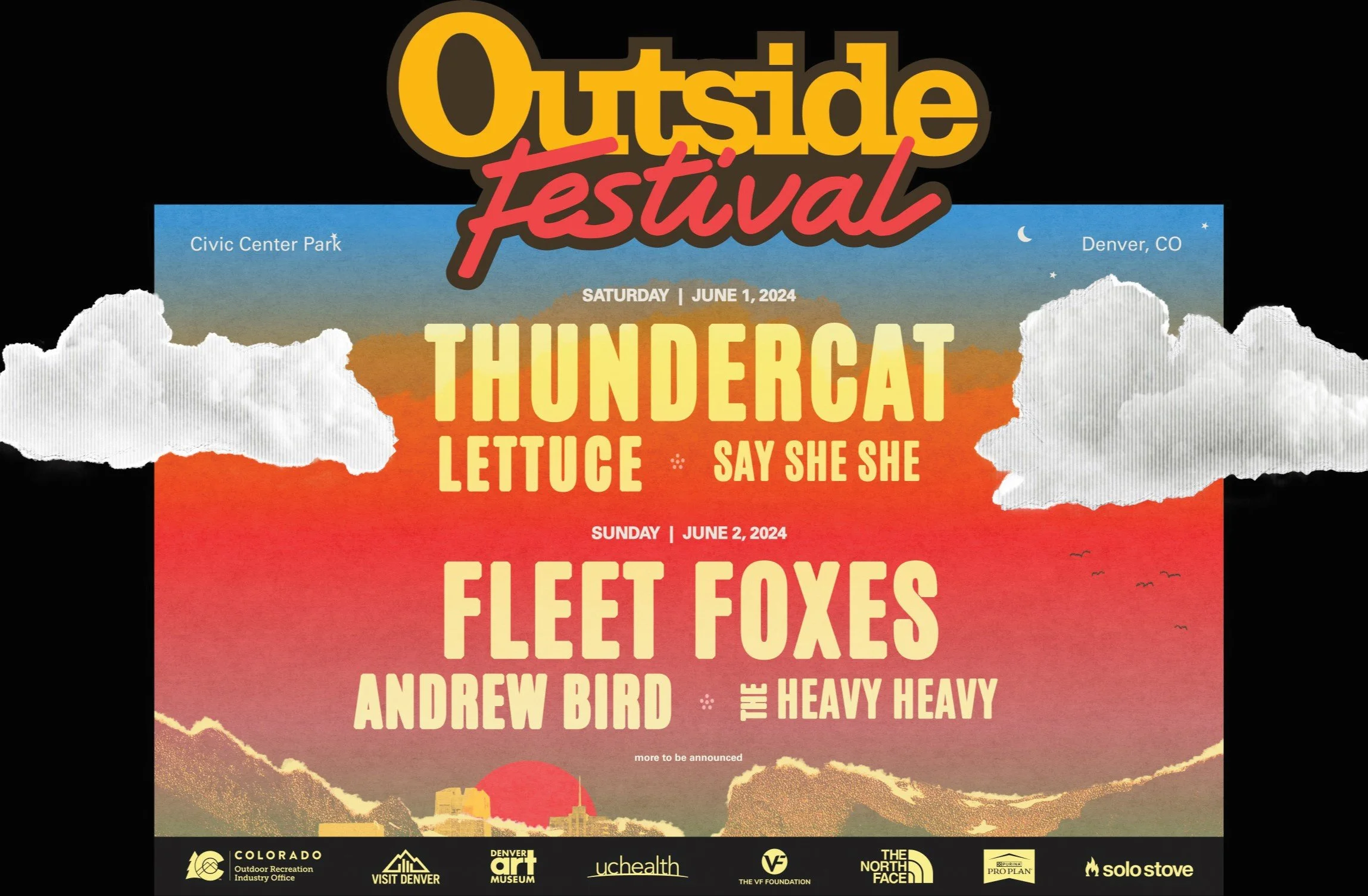 Denver's Inaugural Outside Festival Set To Showcase Music